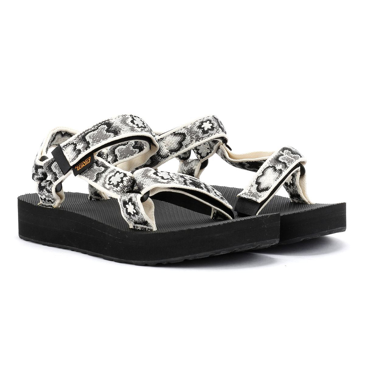 Teva Midform Universal Damen Schwarze Farbe Sandalen