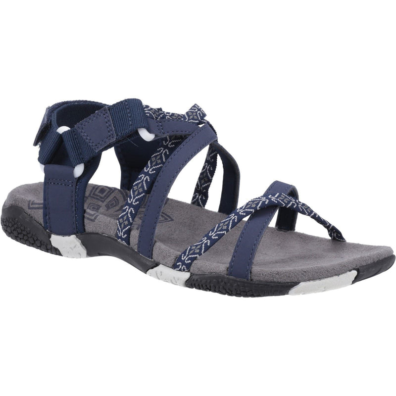 Cotswold Sunhill Damen Sandalen Aus Veloursleder In Marineblau