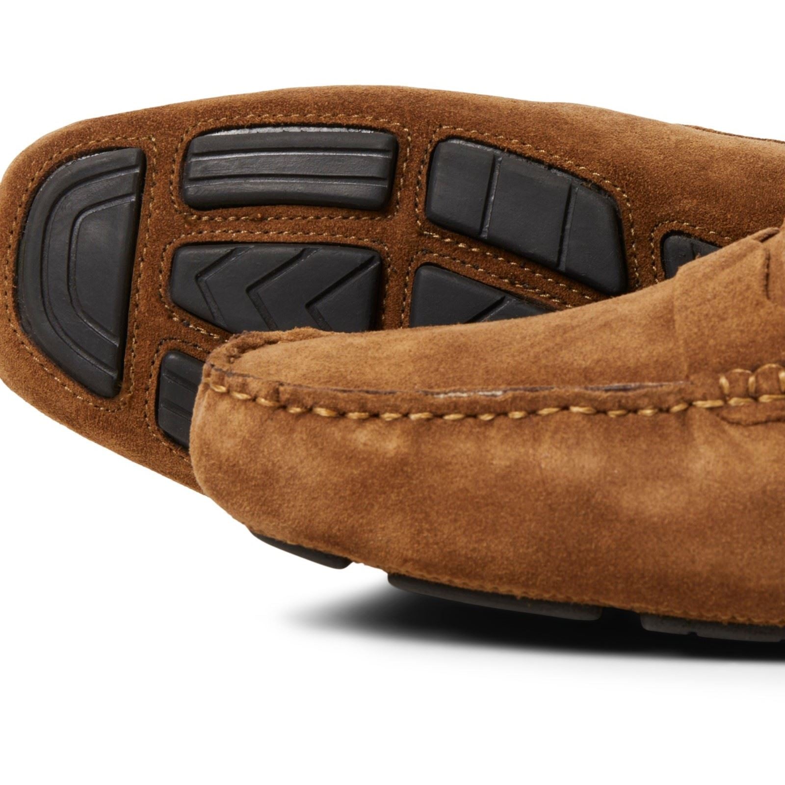 Jack & Jones Jensen Herrenslipper Aus Wildleder In Cognac