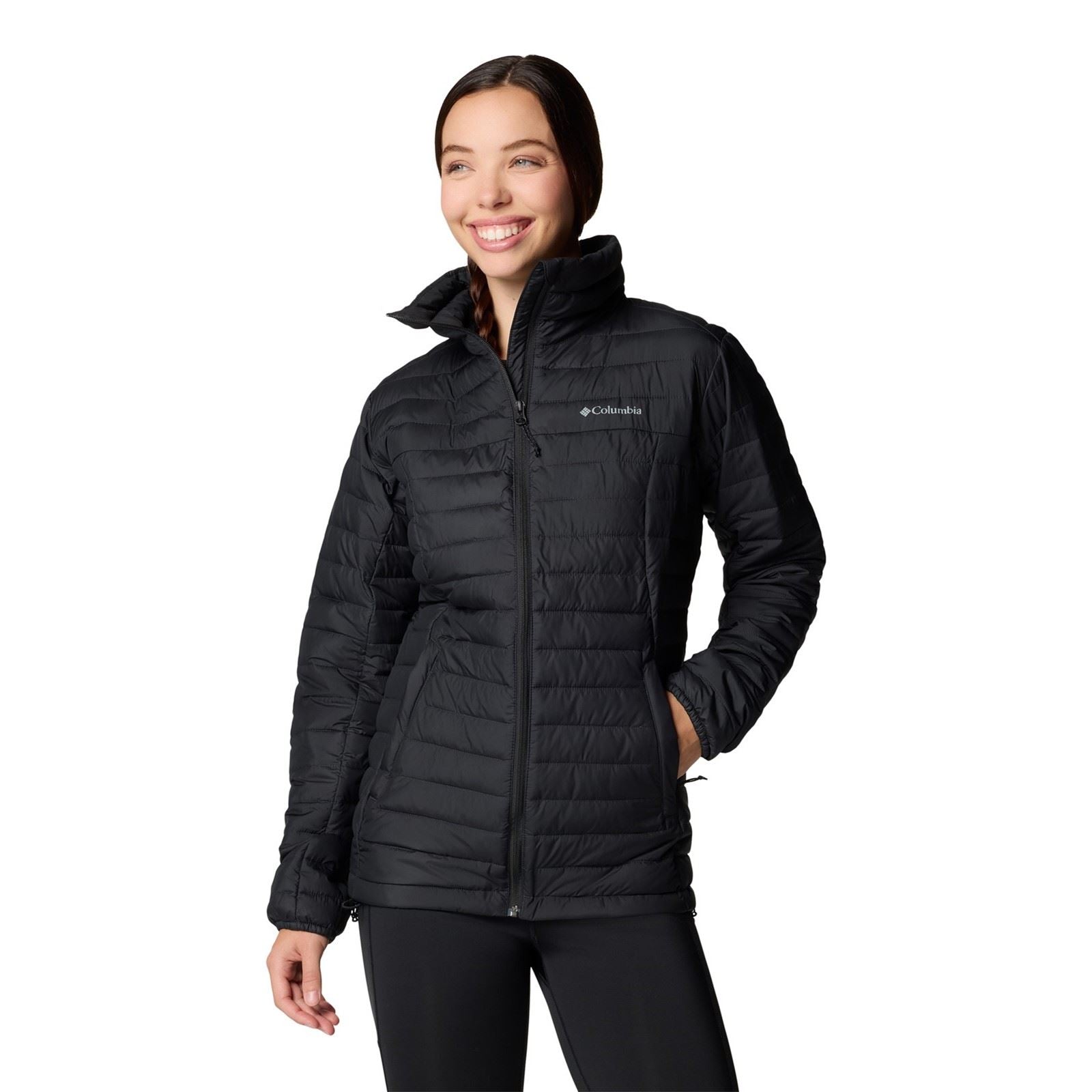 Columbia Silver Falls II Full Zip Jacket Damen Schwarze Daunenjacken
