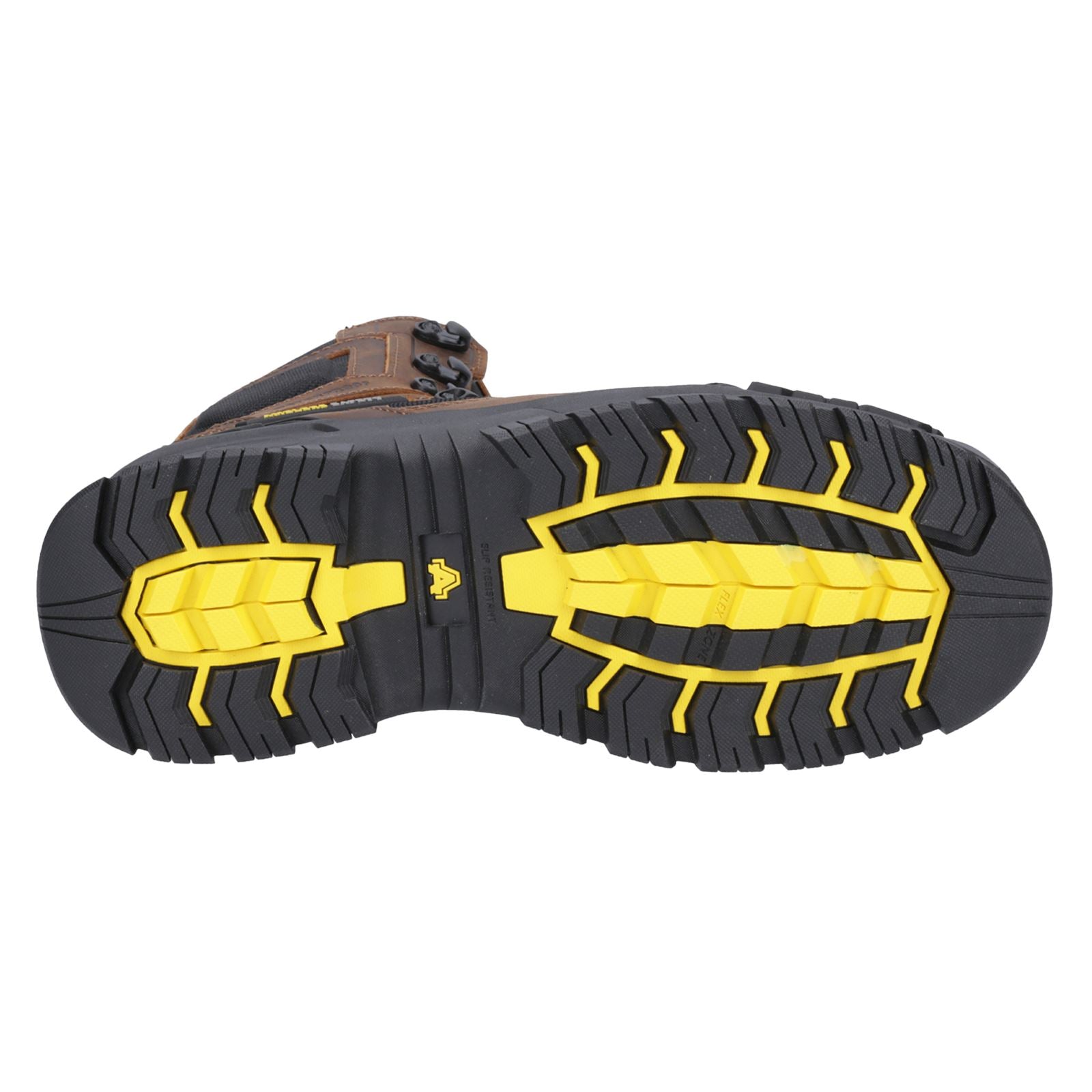 Amblers Safety Detonate Lederbraune Sicherheitsschuhe