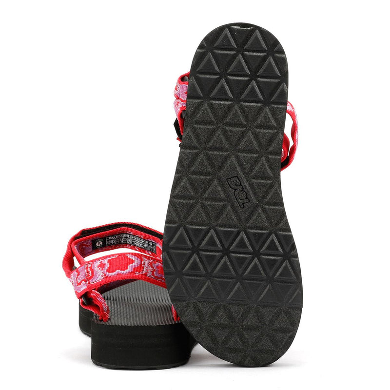 Teva Midform Universal Damen Rosa Sandalen