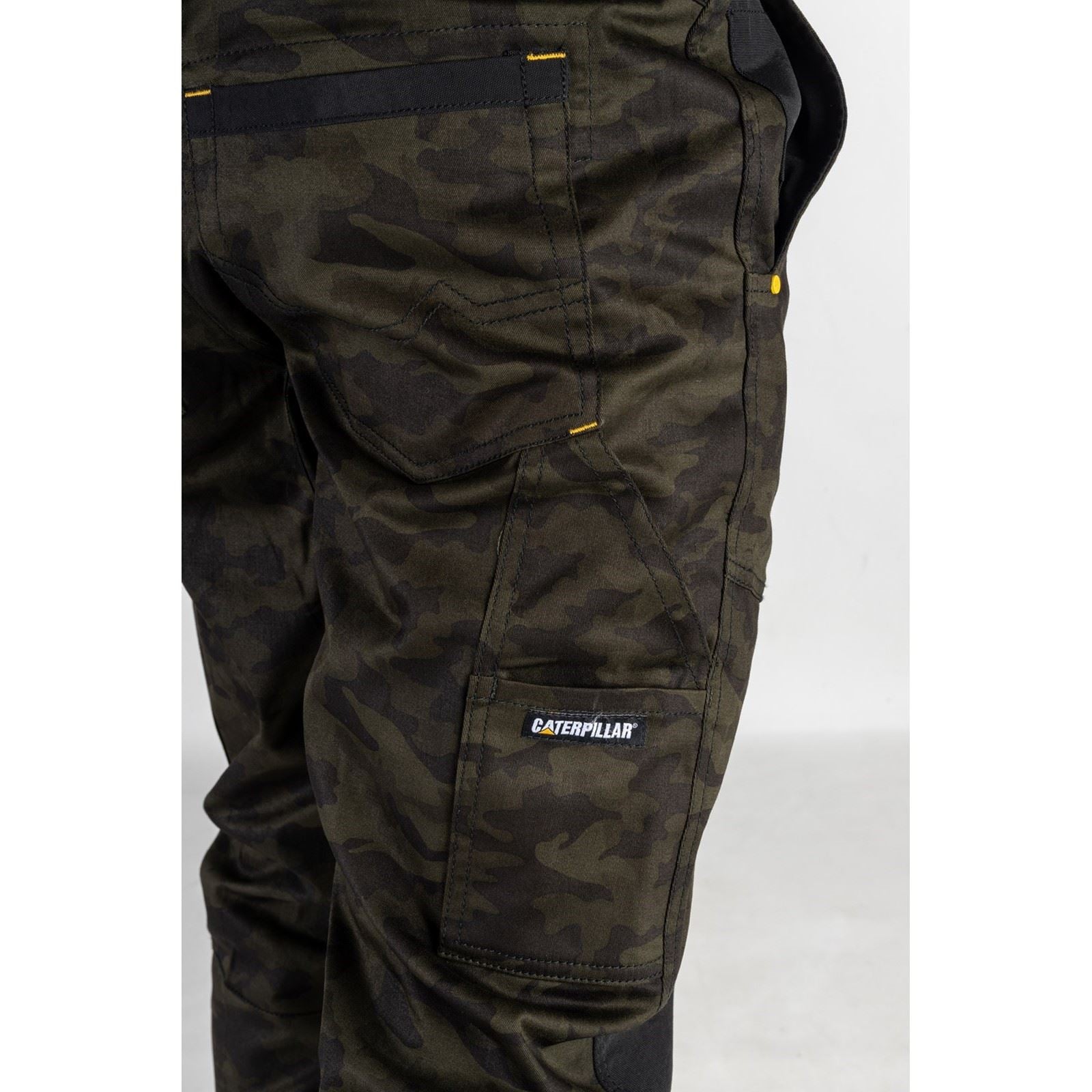 Caterpillar Dynamics Baumwoll Herren Grün Outdoor Hosen