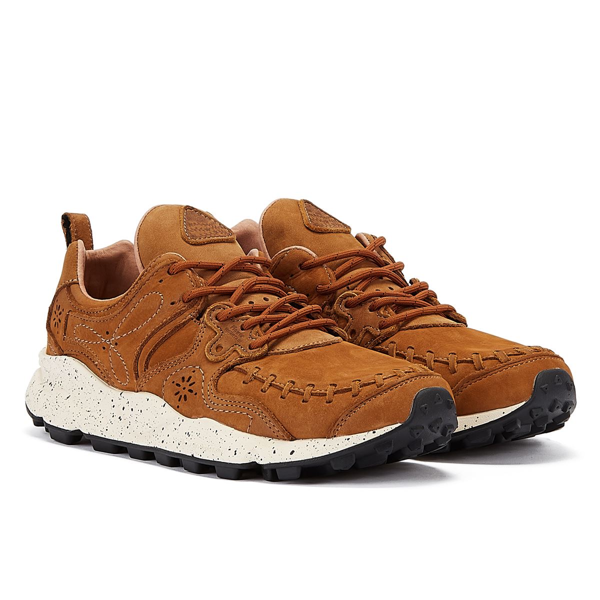 Flower Mountain Yamano Wildleder Herren Braune Turnschuhe