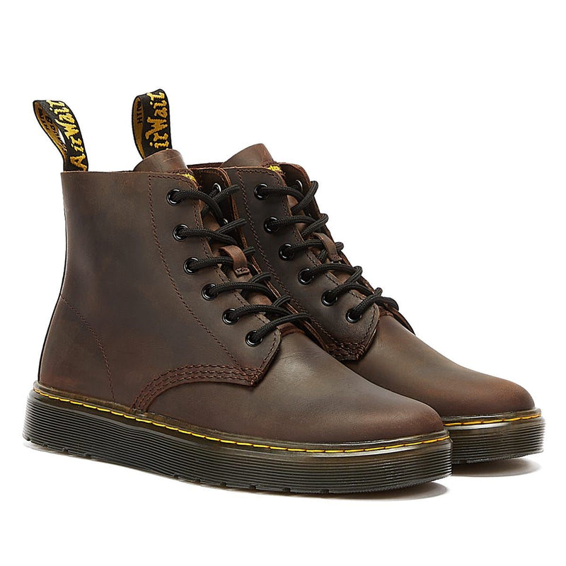 Dr. Martens Thurston Chukka Crazy Horse Stiefel Dunkelbraun