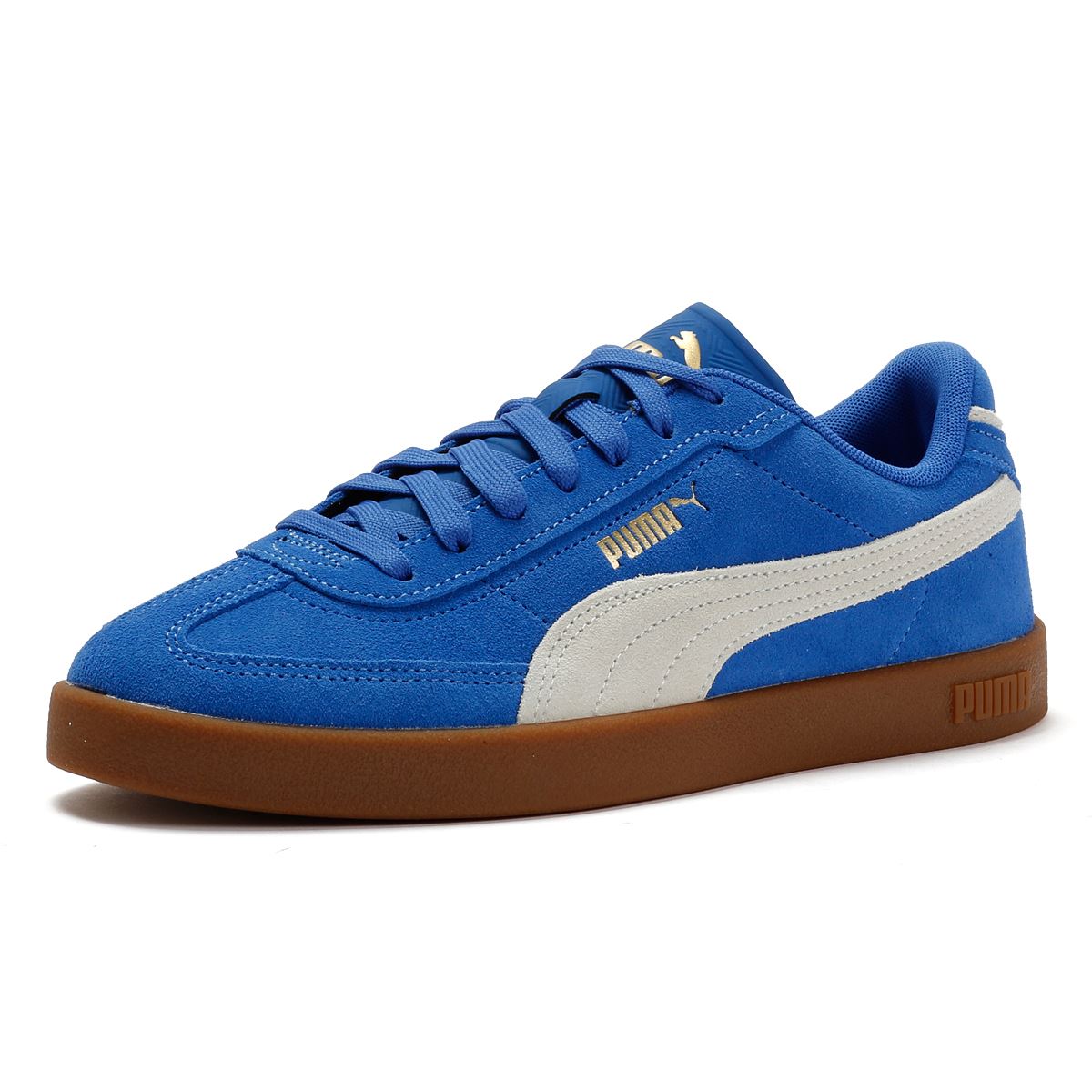 Puma Club II Era Wildlederblaue Sneakers