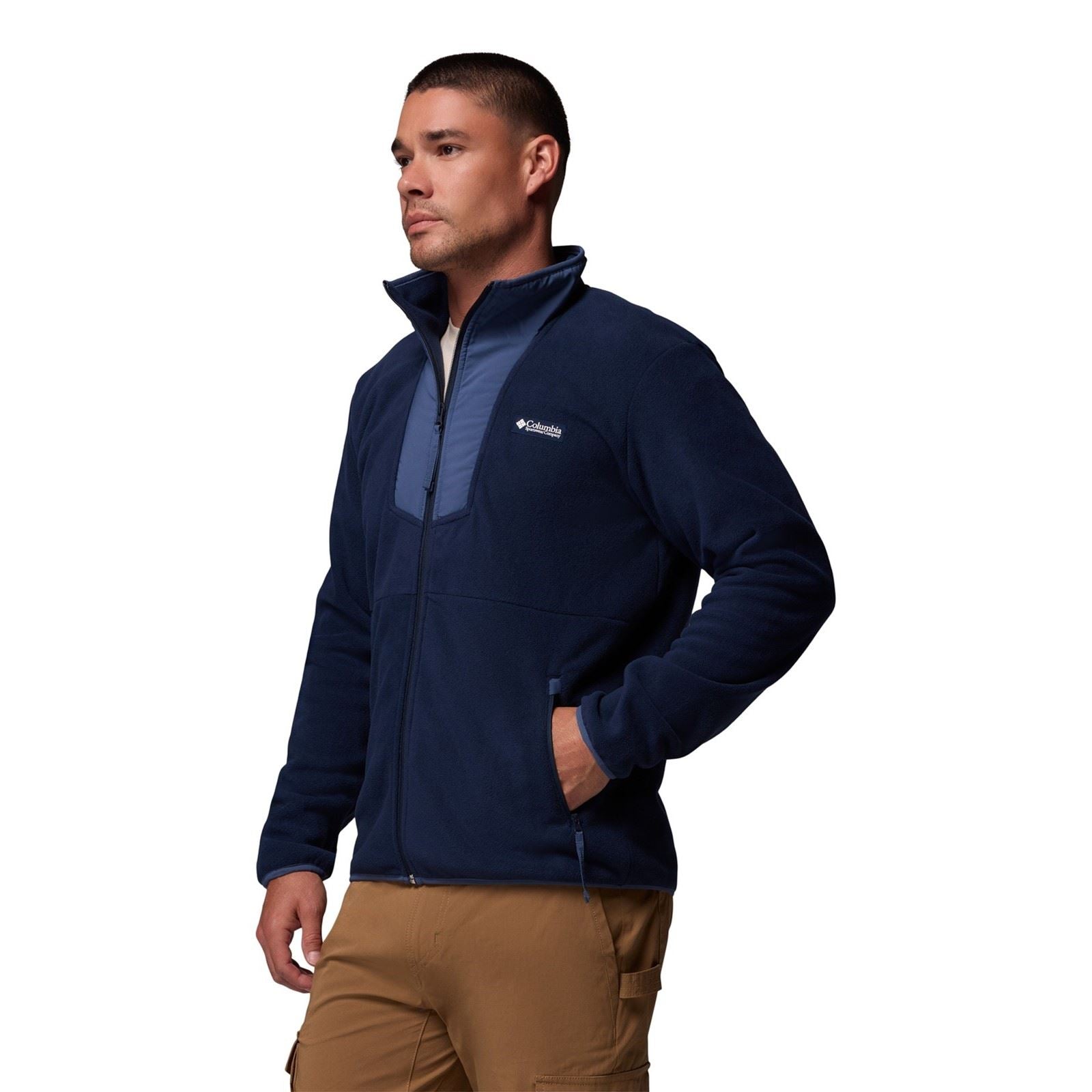 Columbia Sequoia Grove Full Zip Herren Blaue Fleecejacke