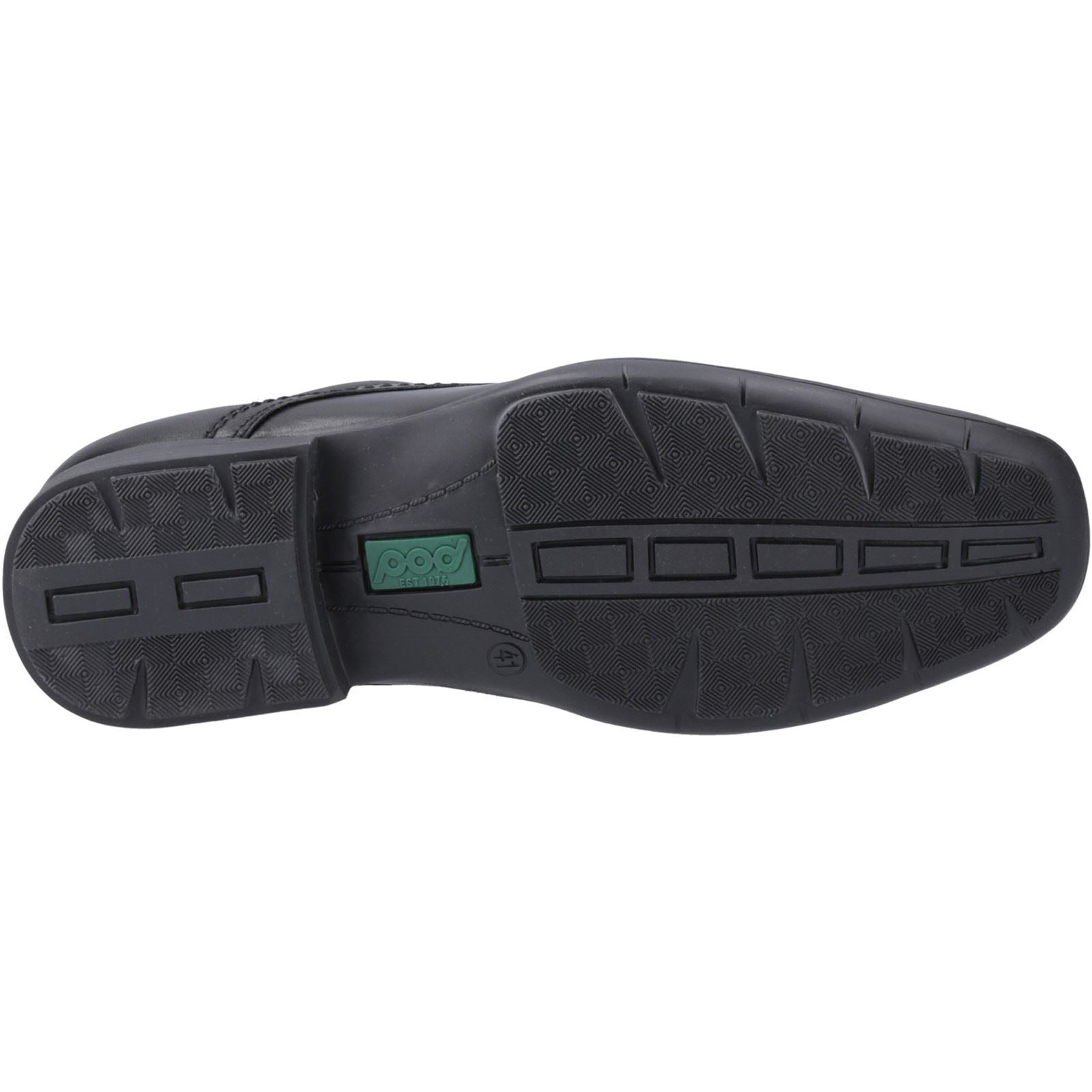 Pod Alec Herrenschuhe Aus Schwarzem Leder Mit Schnürung