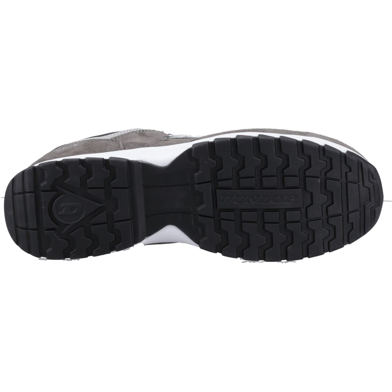Dunlop Arrow Wildleder Herren Sicherheitssneaker In Anthrazit/Grau