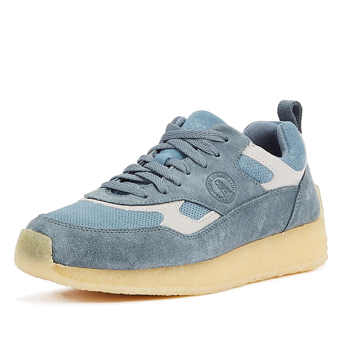 Clarks Originals Lockhill Combi Herren-Blaue Turnschuhe