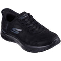 Skechers Go Walk Flex Mali Damen Sneaker in Schwarz aus Textil