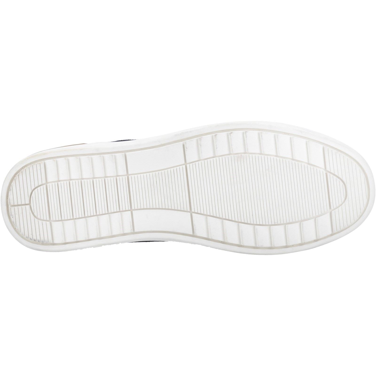 Hush Puppies Joey Herren Wildleder Halbschuhe In Marineblau Mit Schnürung