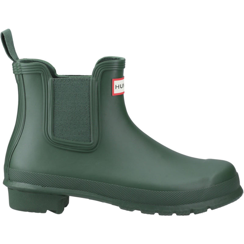 Hunter Original Chelsea Damen Gummistiefel In Grün