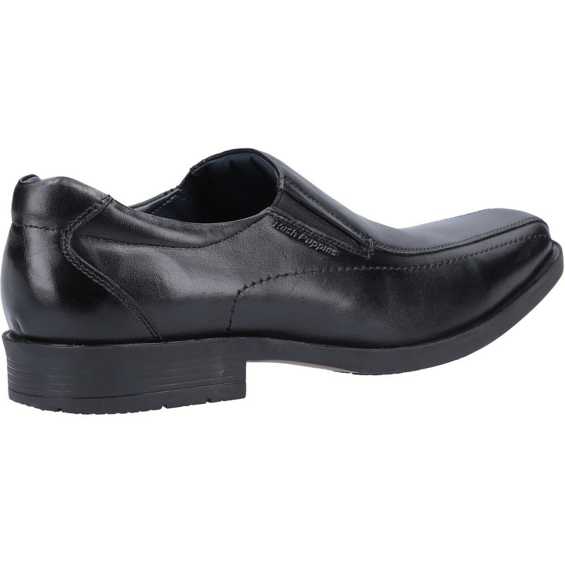 Hush Puppies Brody Leder-Herrenschuhe Zum Hineinschlüpfen In Schwarz