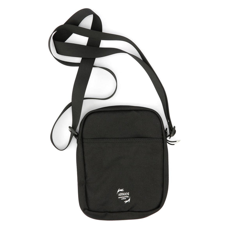 EA7 Train Core Small Herrentasche Aus Schwarzem Polyester