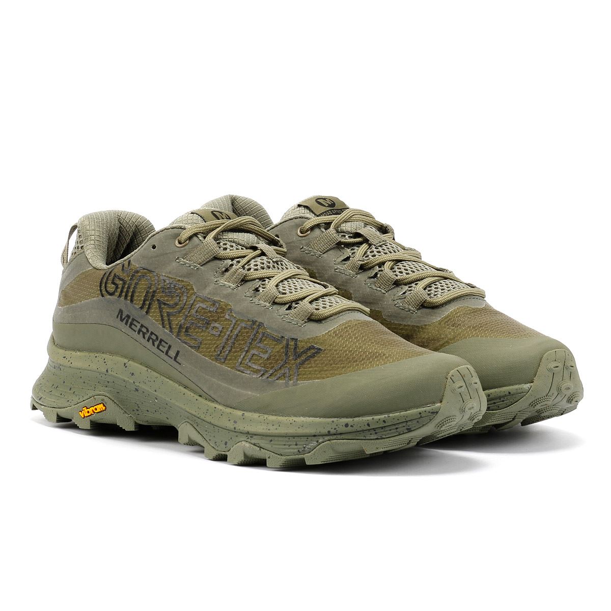 Merrell Moab Speed Gore-Tex SE Herren Grüne Turnschuhe