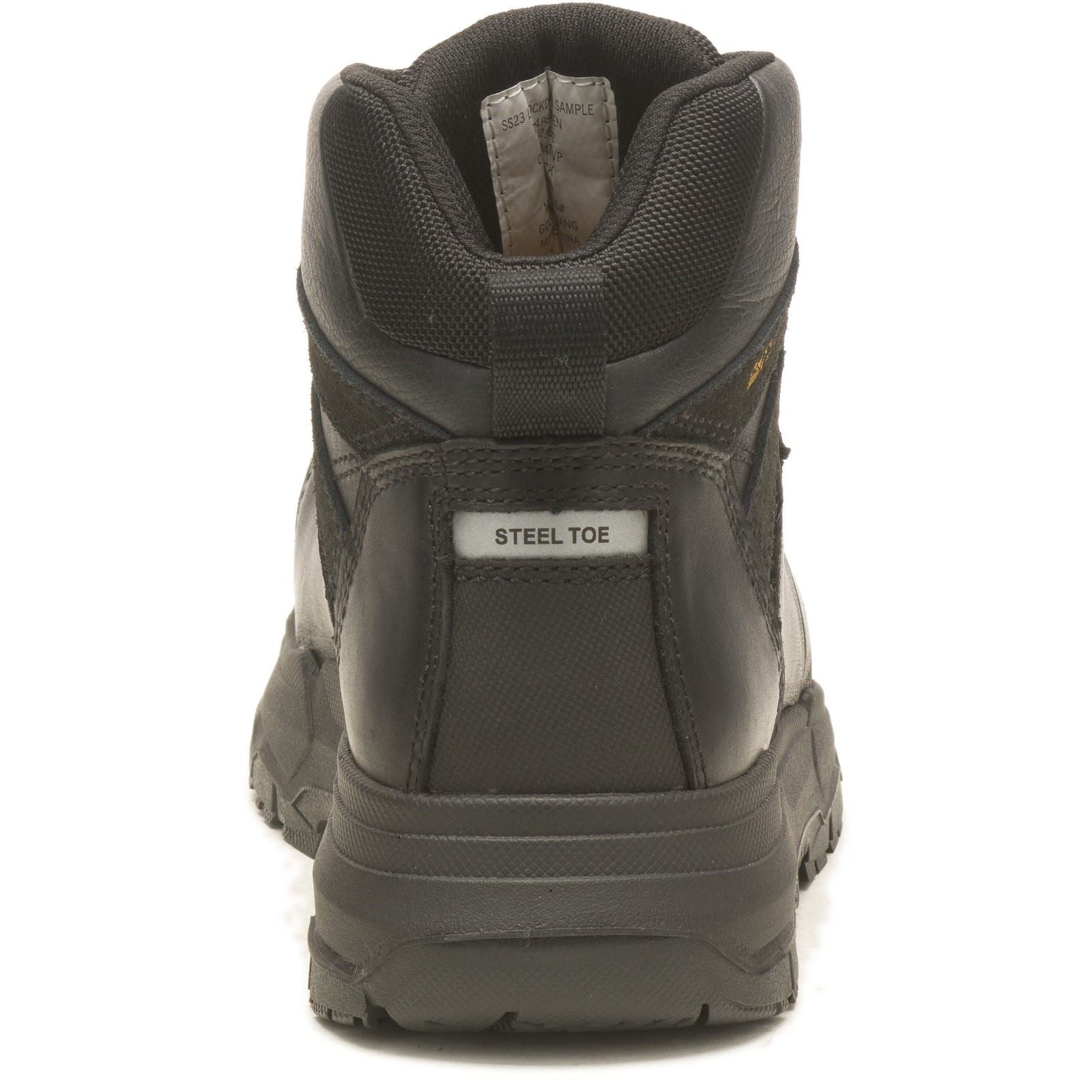 Caterpillar Pneumatische 2.0 Leder Schwarze Sicherheitsstiefel
