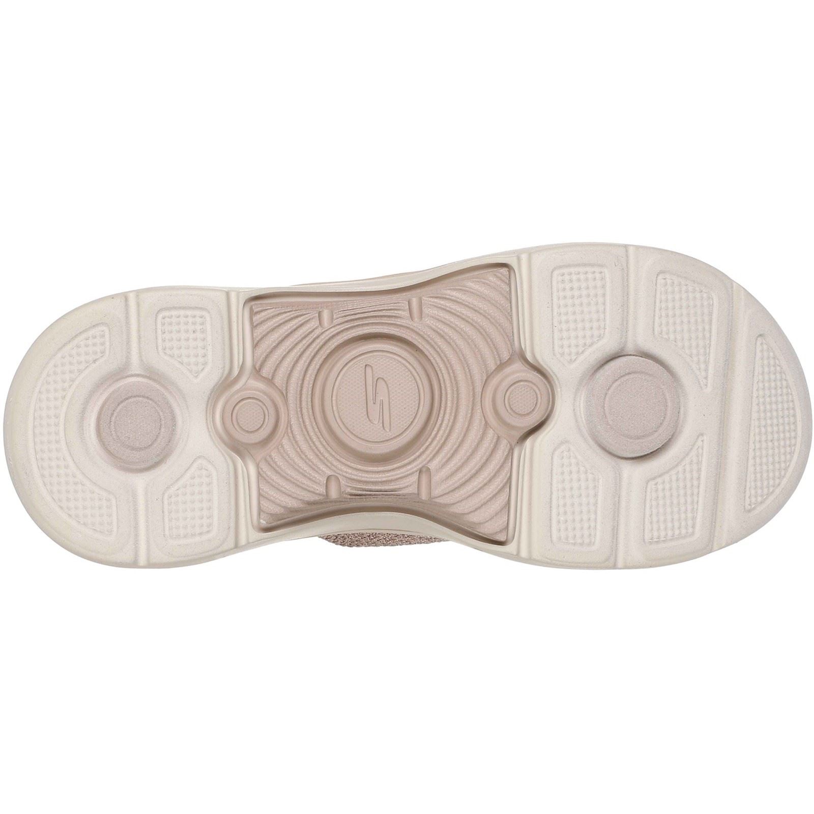 Skechers Go Walk Arch Fit 2.0 Textil Damen Taupe Sandalen