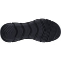 Skechers BOBS Sport B Flex Resilient Textile Herren Sneaker In Schwarz