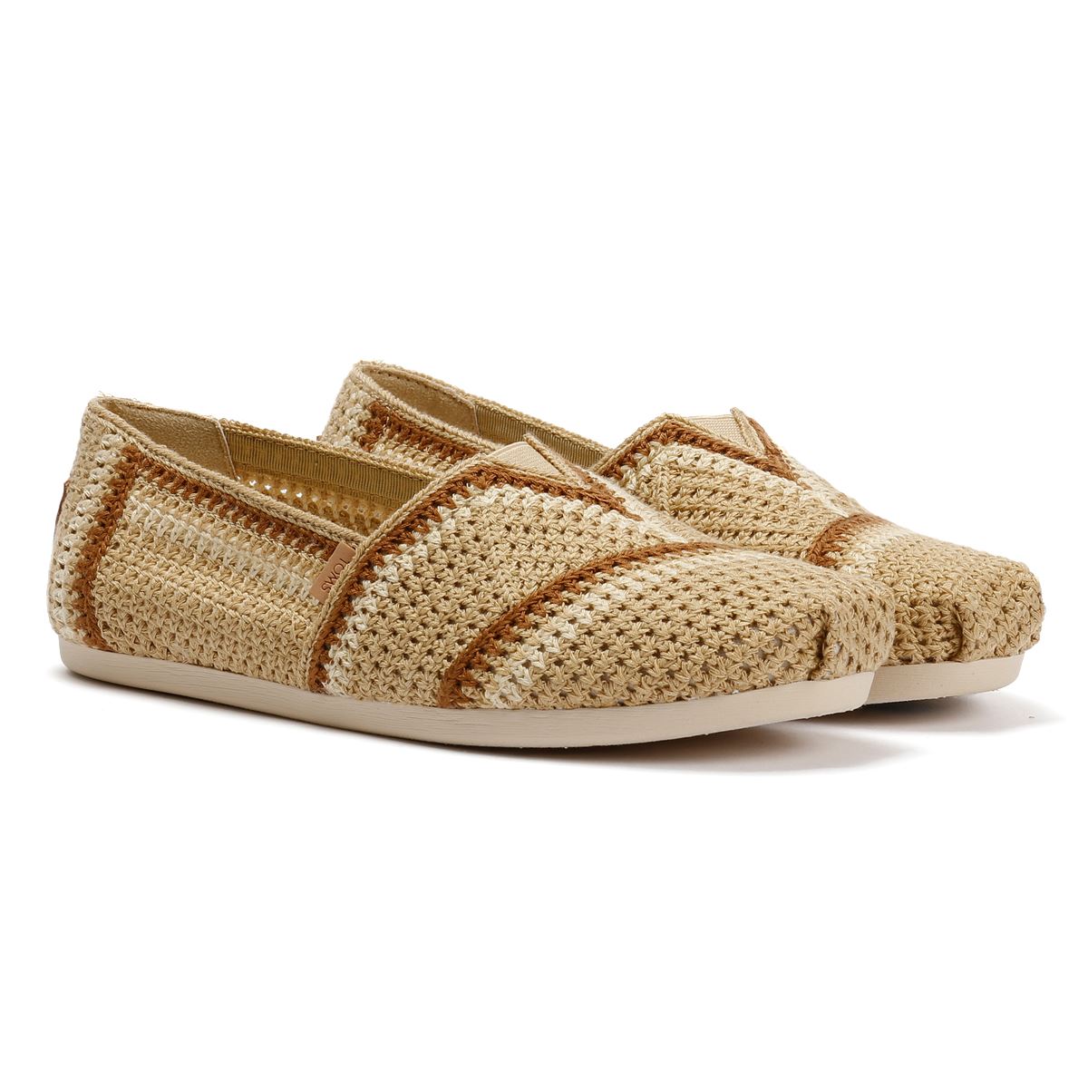 TOMS Alpargata Classic Baumwoll Espadrilles Für Frauen In Beige