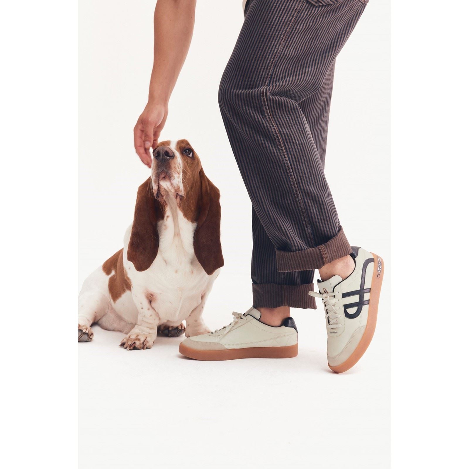 Hush Puppies Seventy8 Leder Herren Erdnuss Sneaker