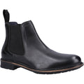 Hush Puppies Justin Chelsea Schwarze Farbe Herrenlederstiefel