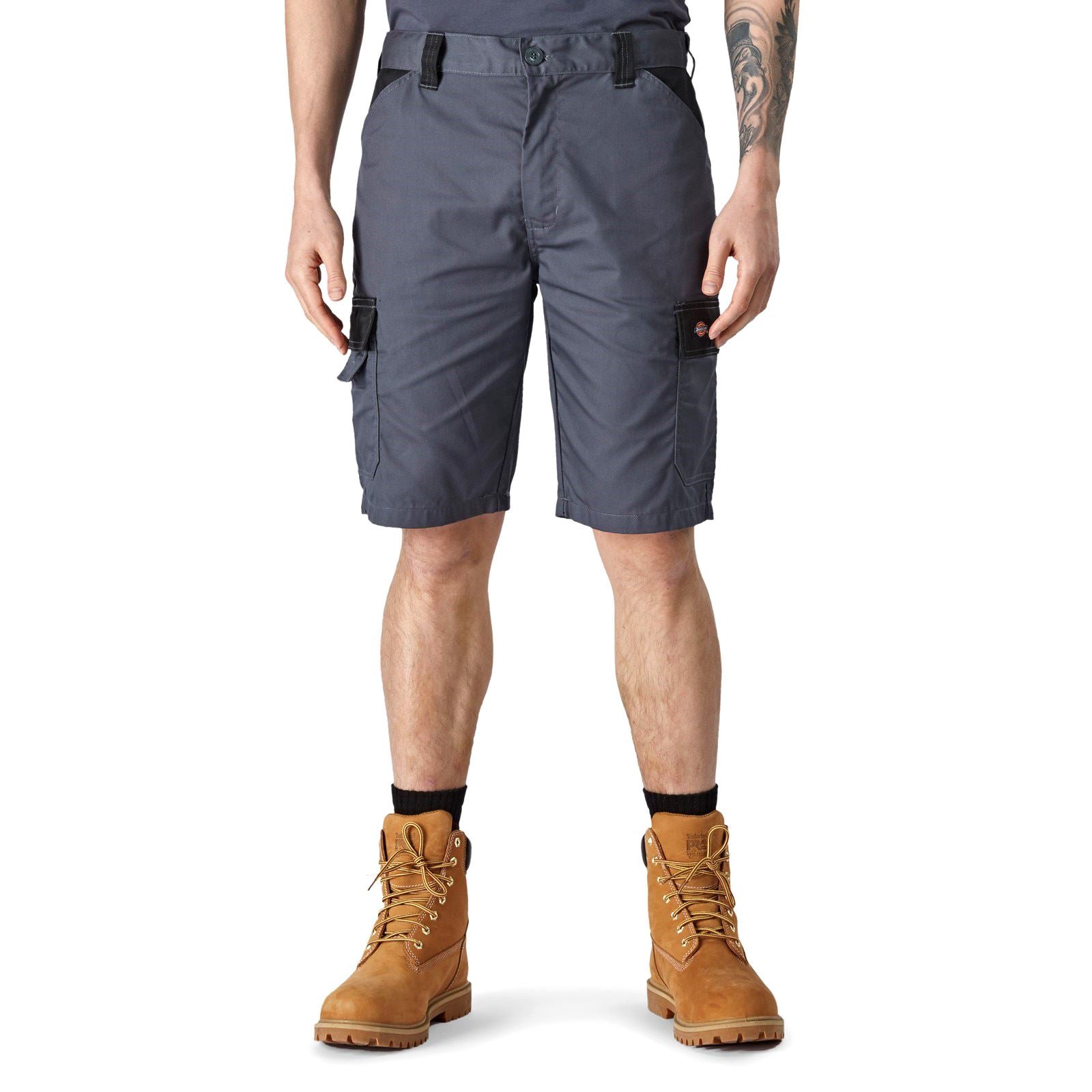 Dickies Everyday Polyester Herren Graue Knielange Shorts