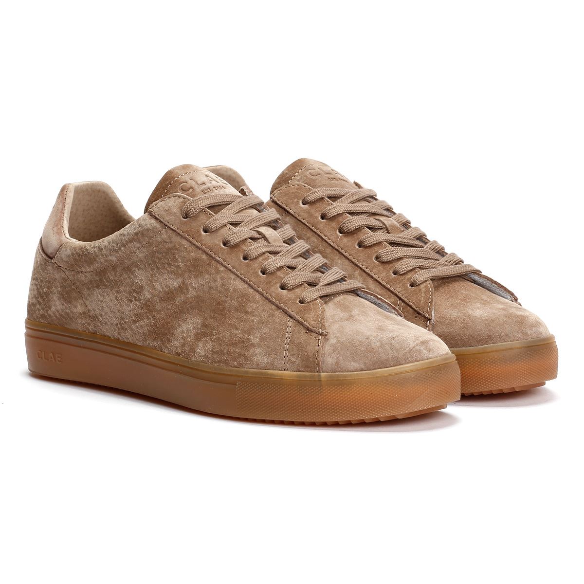 Clae Bradley Herren Wildleder Turnschuhe In Braun