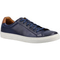 Hush Puppies Colton Leder-Herren-Sneaker In Marineblau