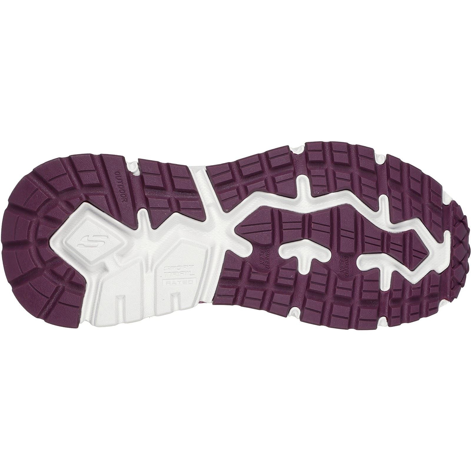 Skechers D'Lux Journey Marigold Synthetische Damen Wanderschuhe In Himbeerfarbe