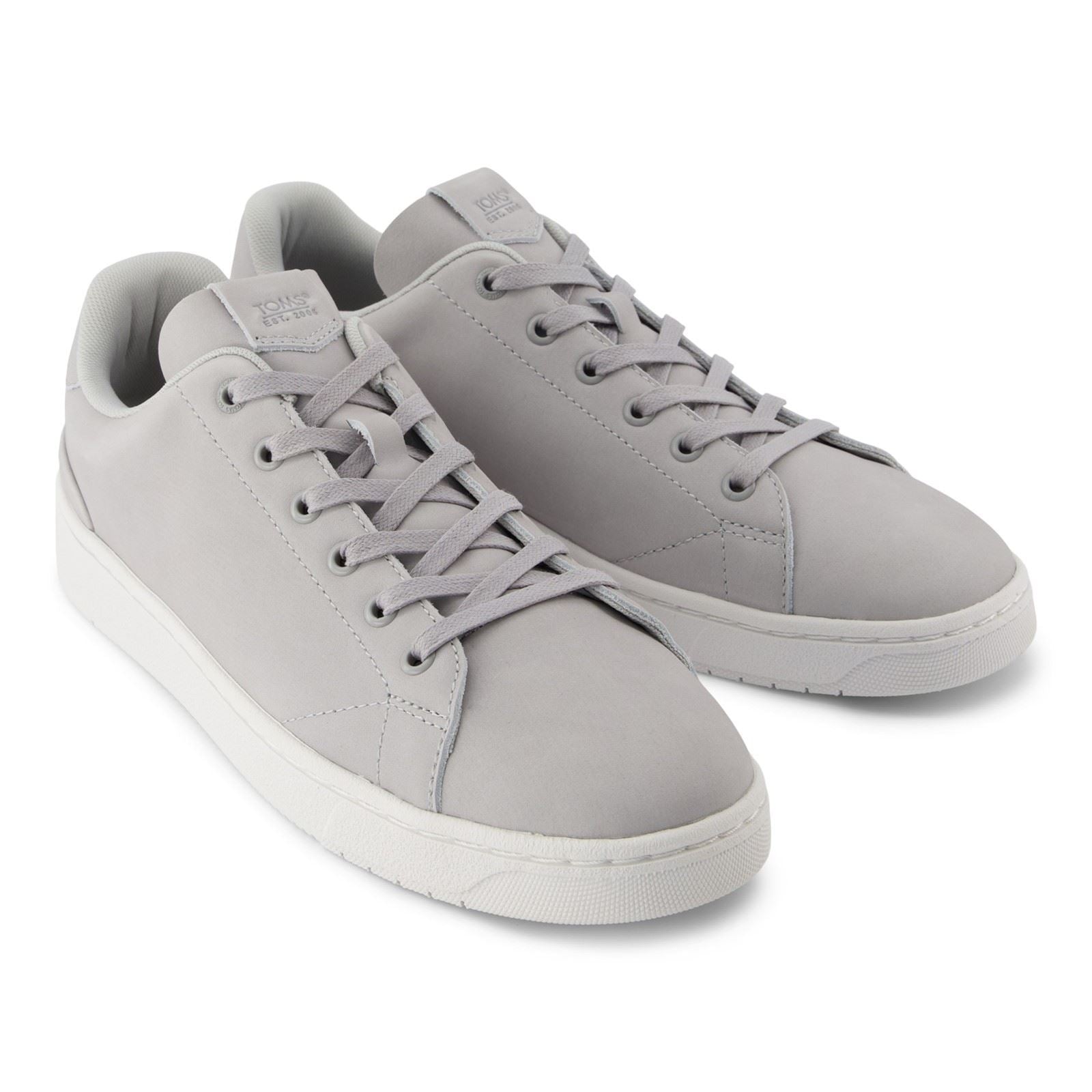 TOMS TRVL LITE 2.0 Low Herren Sneaker Aus Hellem Grau Leder