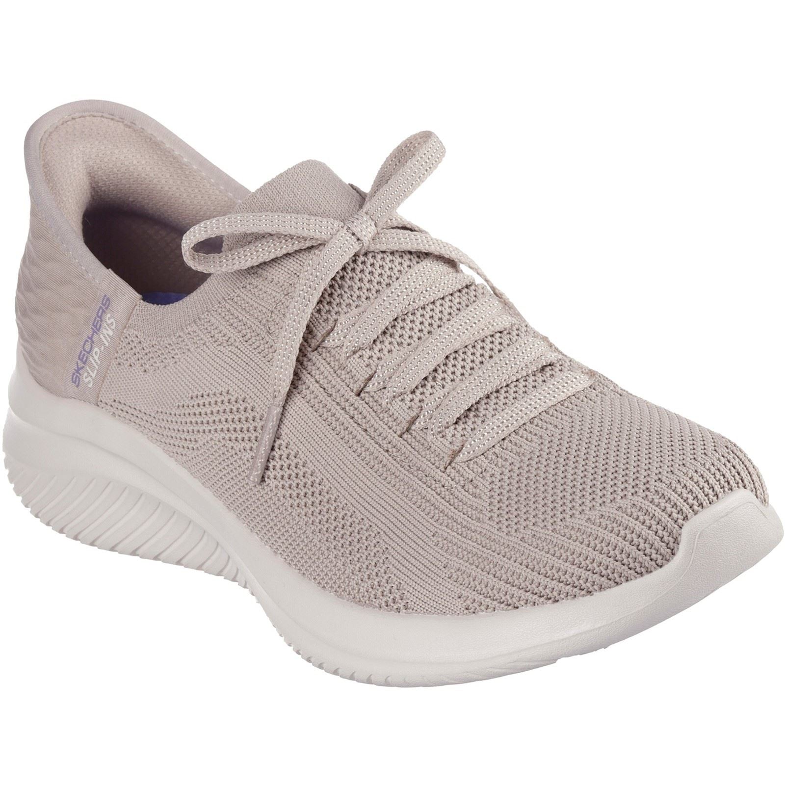 Skechers Ultra Flex 3.0 Brilliant Path Damen Textil Sneaker In Taupe