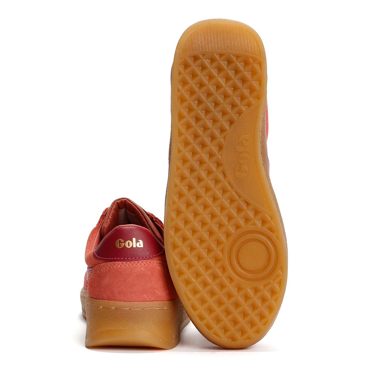 Gola Grandslam Wildleder Damen Rosa Sneakers