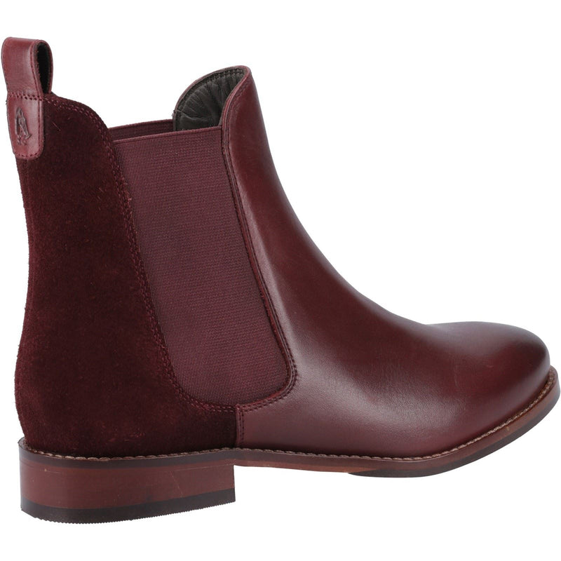 Hush Puppies Colette Wildleder Damen Bordeaux Stiefel