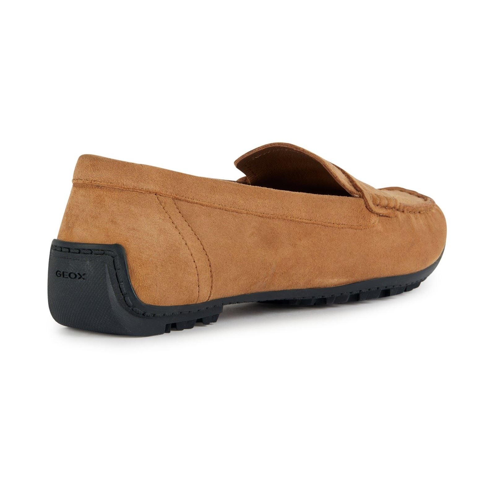 Geox D Kosmopolis Wildleder Damen Kamel Mokassins Schuhe