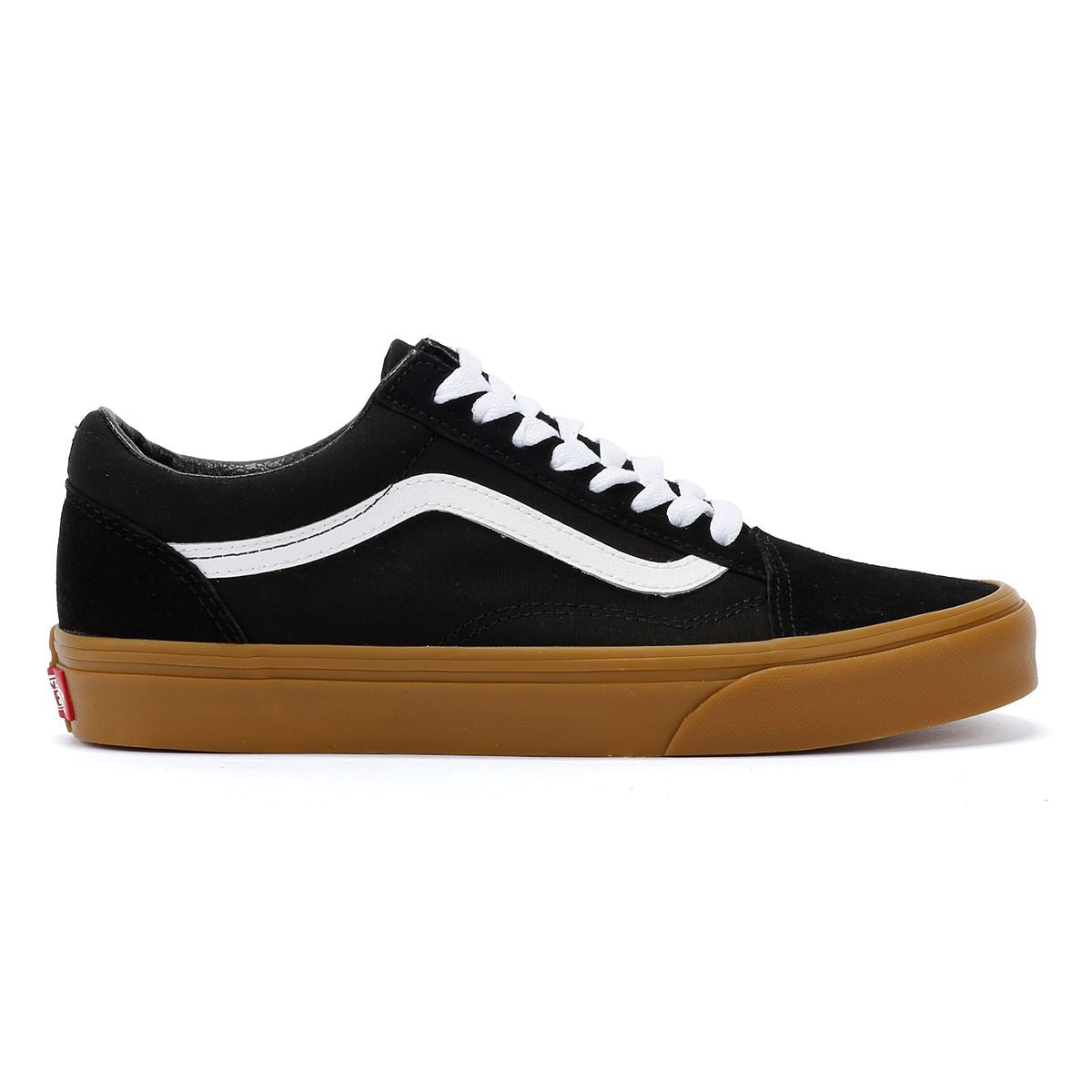 Vans Old Skool Schwarze Leinwand-Sneakers