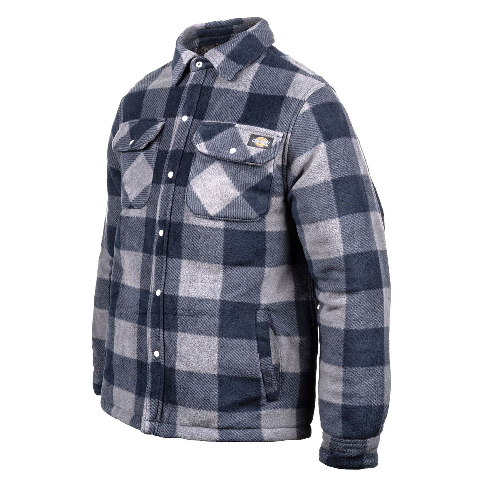 Dickies Portland Polyester Herren Blau Freizeithemd
