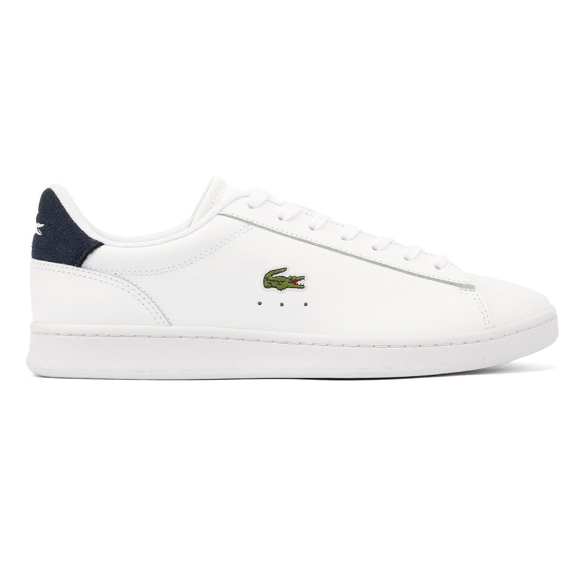Lacoste Carnaby Weiße Ledersneaker Für Herren