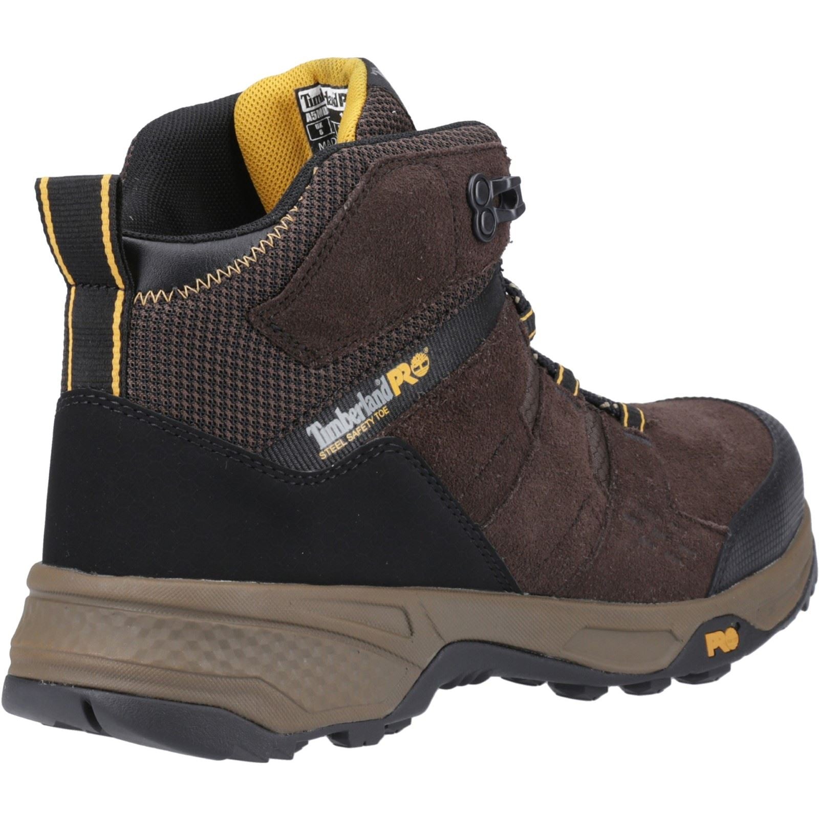 Timberland Pro Switchback Leder Dunkelbraune Sicherheitsstiefel