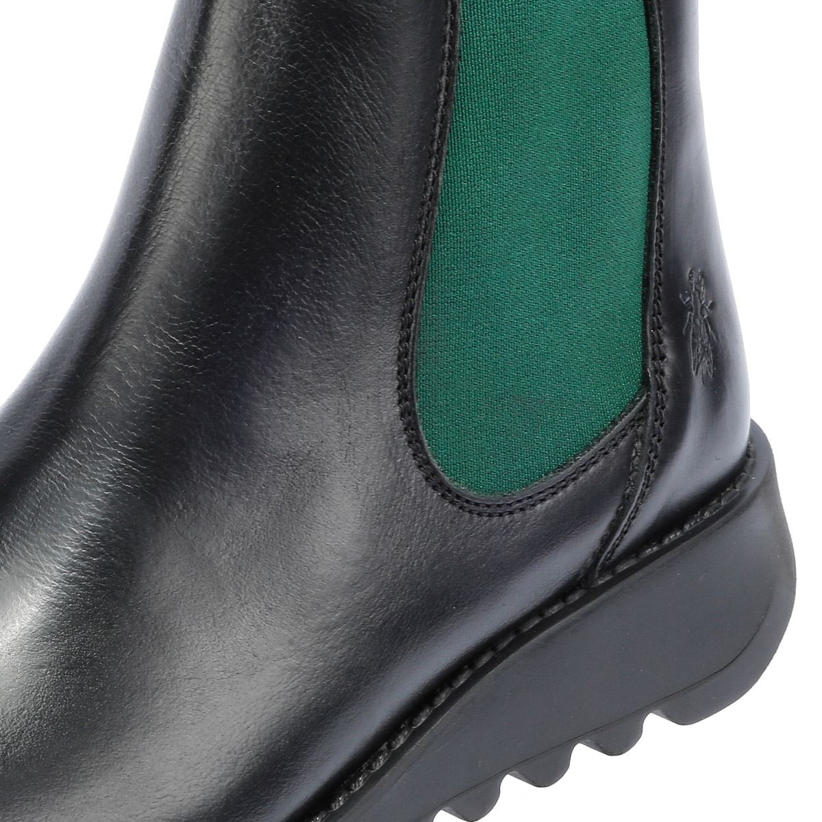 Fly London Salv Leder Damen Schwarze Farbe Stiefel