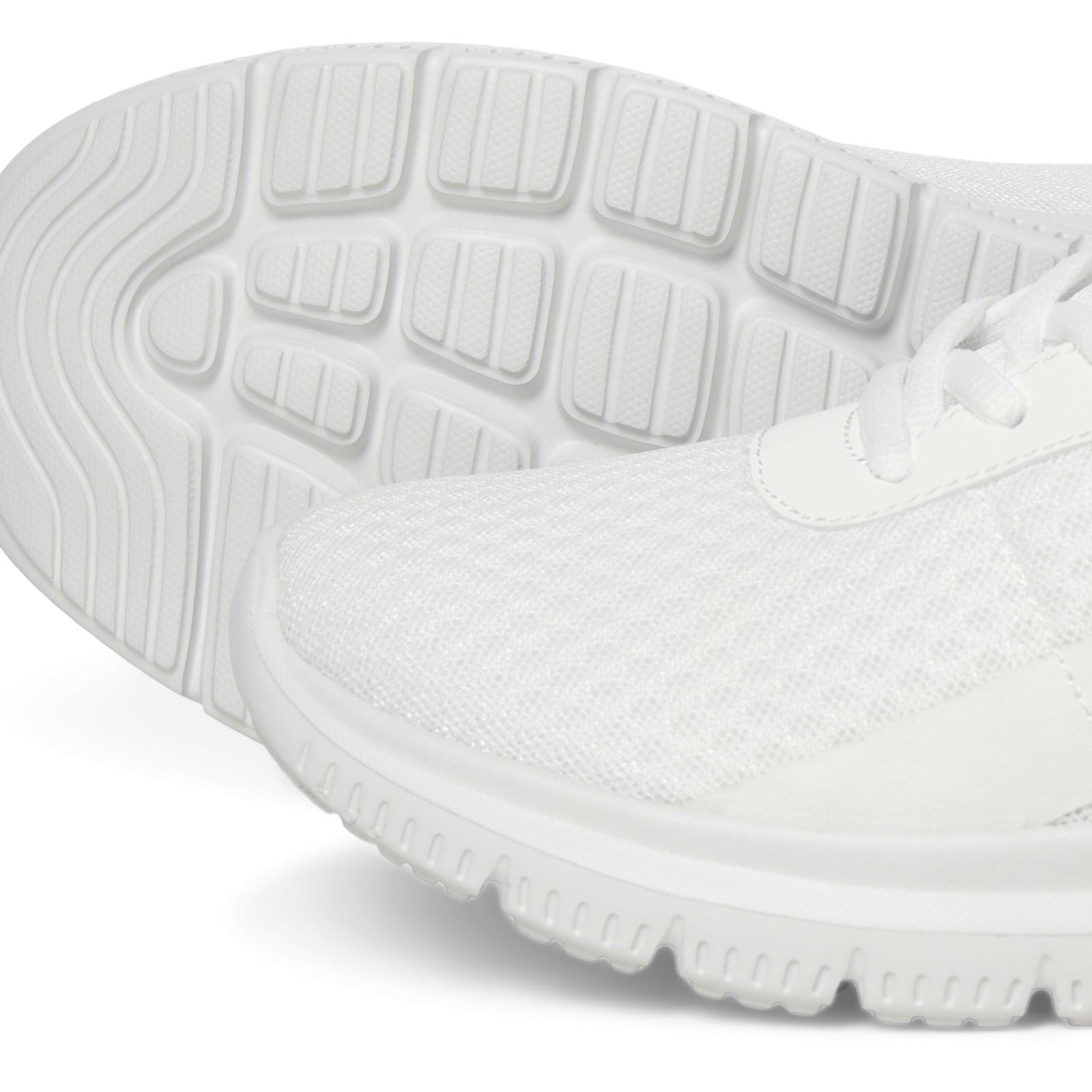 Jack & Jones Taylor Mesh Herren Sneaker Aus Polyurethan In Strahlendem Weiß