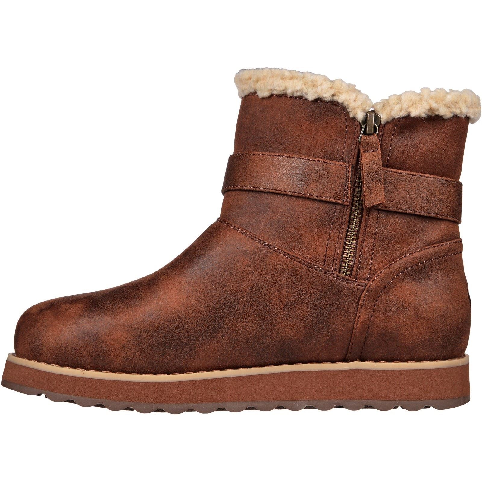 Skechers Keepsakes 2.0 Synthetik Damen Schokoladenstiefel