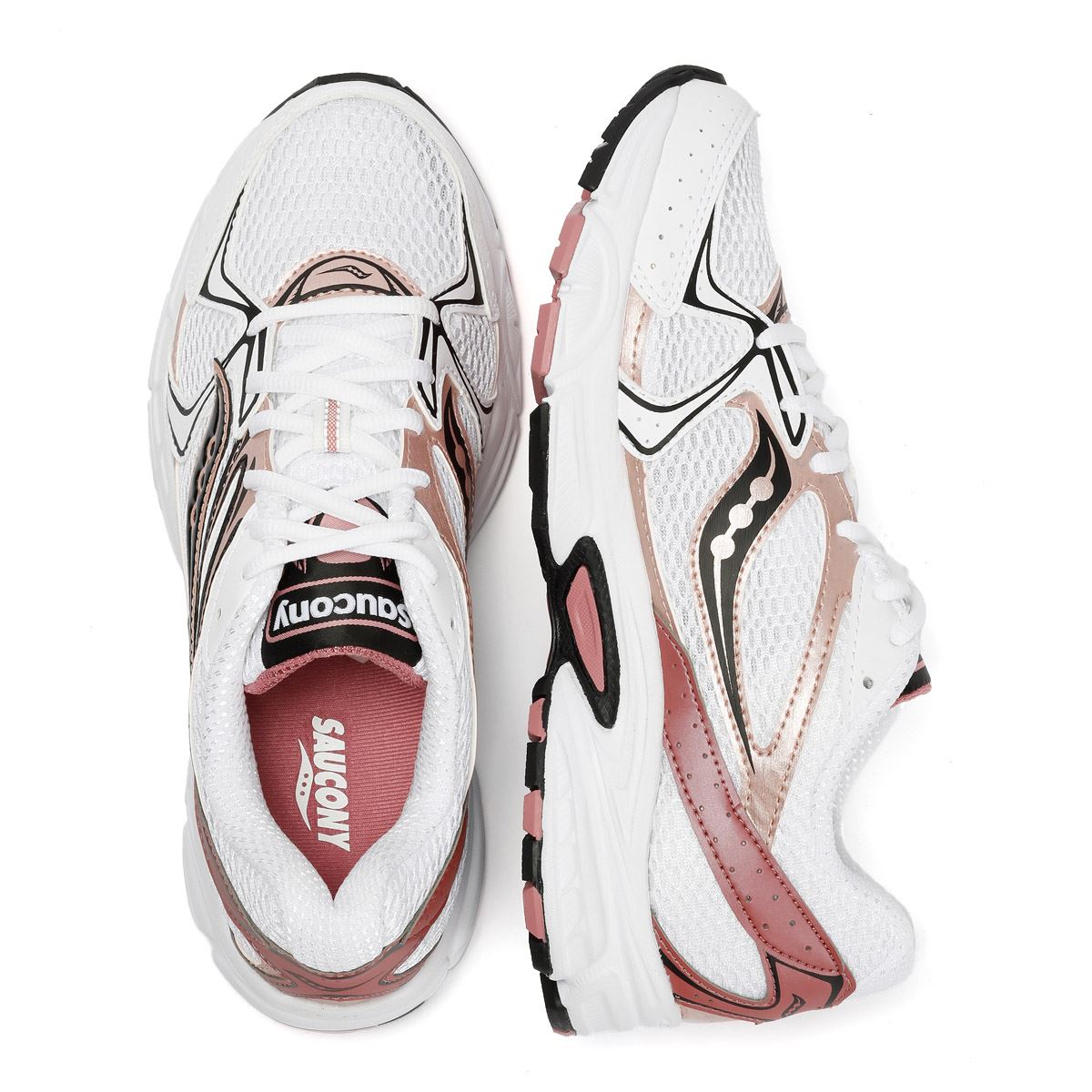 Saucony Ride Millennium Weiße Sneakers