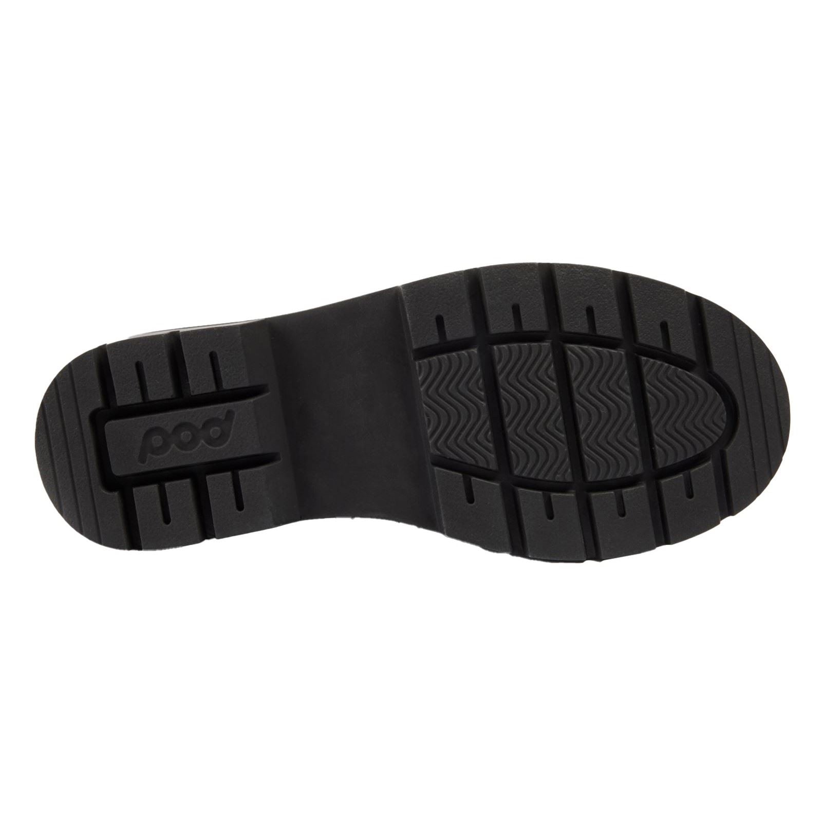 Pod Emilie Kunstleder Mädchenschwarze Slipper