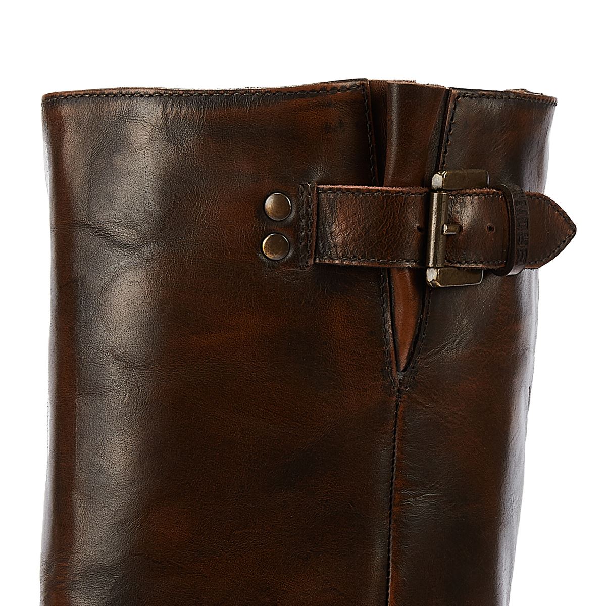 Bronx Neue Camperos Damen Stiefel In Kastanienbraun