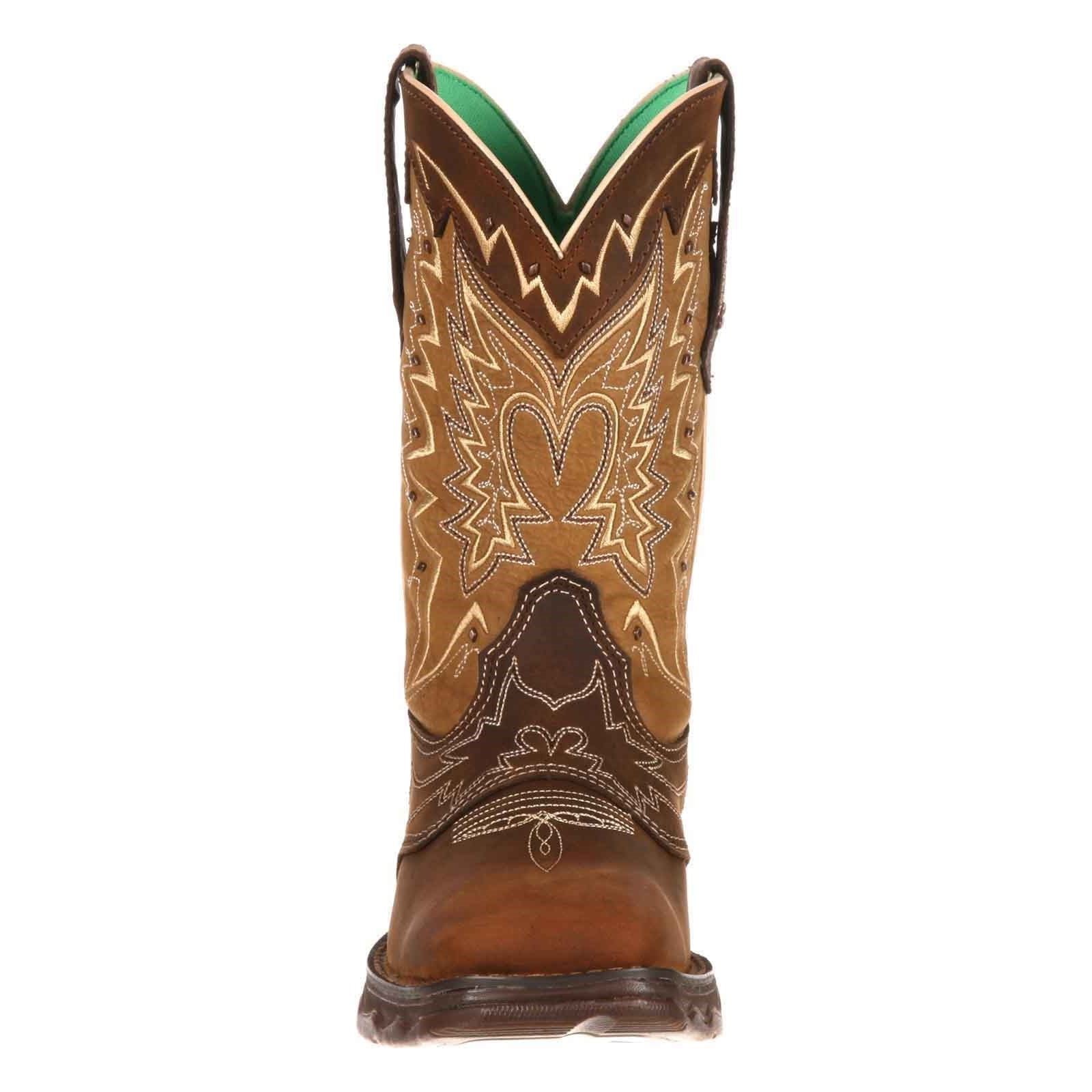 Durango Lady Rebel Damenstiefel Aus Leder In Nicotin/Braun