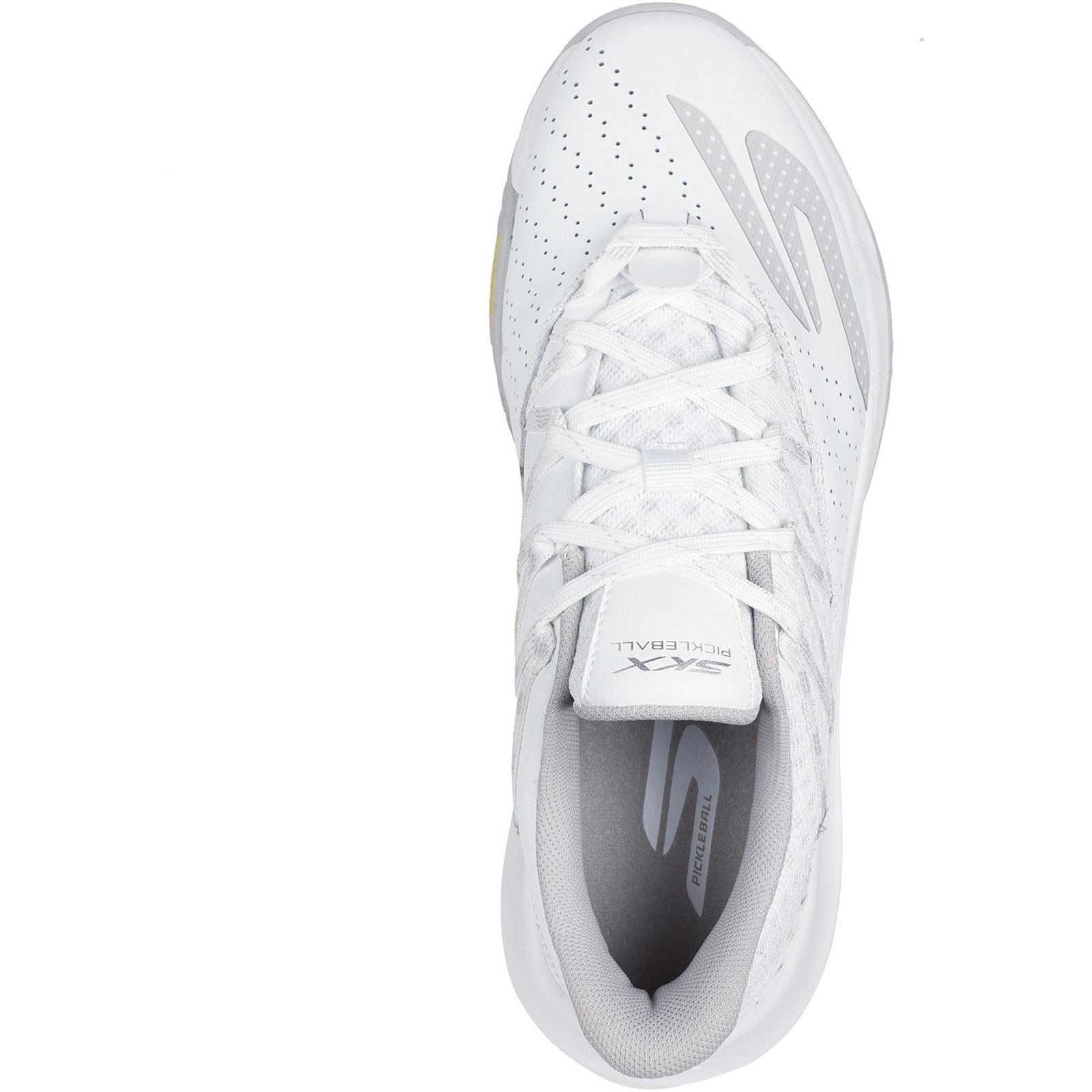 Skechers Performance Skechers Viper Court Rally Leder Herren Weiße Sneakers