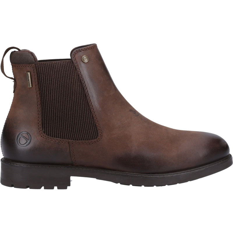 Cotswold Gretton Leder Herren Stiefel Braun