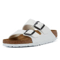 Birkenstock Arizona Birko Flor Weiße Sandalen