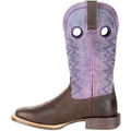 Durango Lady Rebel Pro Leder Damen Stiefel In Dunkelbraun/Amethyst
